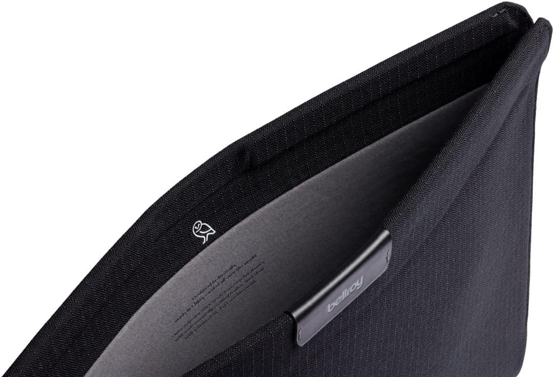 Bellroy Laptop Sleeve (Fits 16 Inch Laptop or MacBook, Slim Protective Case with Magnetic Closure) - Black