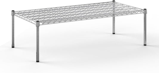 24" Deep x 48" Wide x 14" Height Wire Shelving Kit | 1-Tier | NSF Commercial Storage Rack Unit