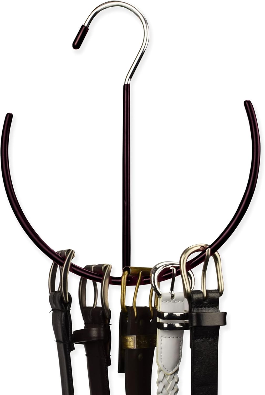 EASYVIEW Belt Scarf Hanger Space Saving Organizer Hanging Multi Purpose Ties Shoe Rack Gym Bag Organizer Closet Organization