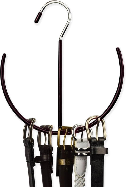 EASYVIEW Belt Scarf Hanger Space Saving Organizer Hanging Multi Purpose Ties Shoe Rack Gym Bag Organizer Closet Organization
