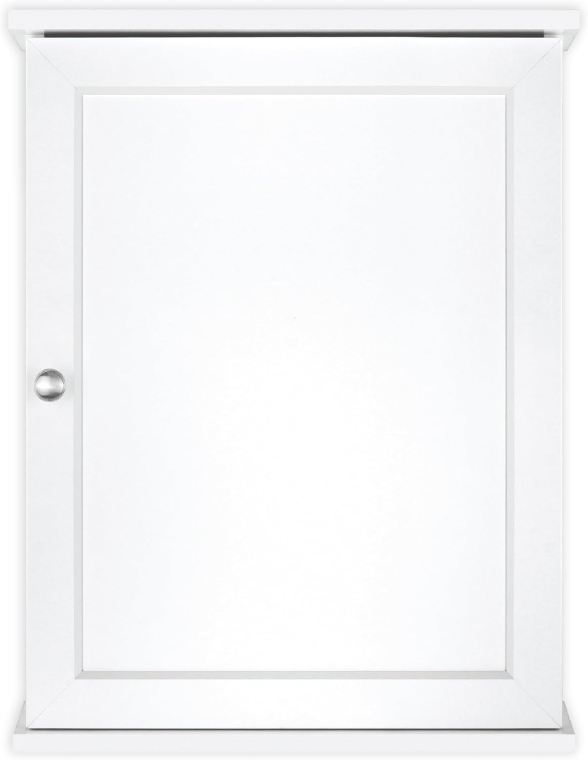 MCS 23x18 White Medicine Cabinet Organizer, Wall Mounted Bathroom Cabinet for Over-The-Toilet Storage, Bathroom Furniture & Restroom Organizer