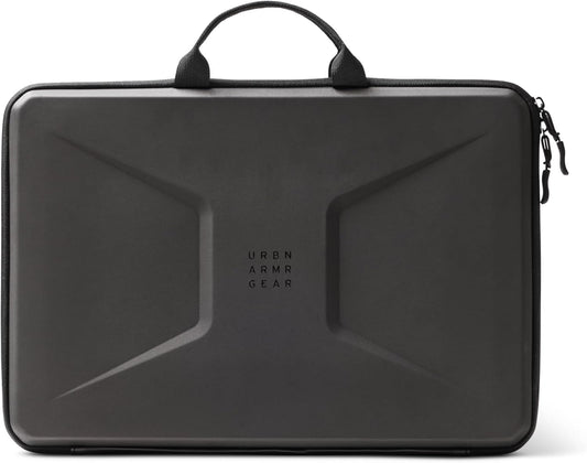 UAG Laptop Sleeve Case, Large Sleeve, Fits Up to 15-16" Laptop, Shockproof Protective Carrying Computer Bag with Carrying Handle and Interior Accessory Pocket, Black