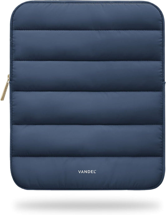 Vandel - The Original Puffy iPad Sleeve 9-11 Inch Tablet Sleeve, Navy i Pad Case for Women and Men, Cute iPad Air Pouch, 9 10 Inch, 11 Inch Bag