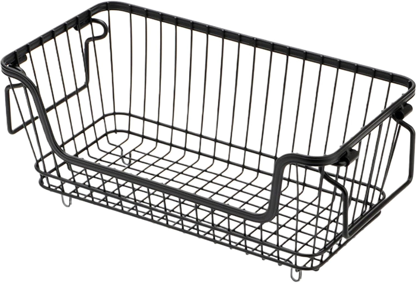 Stackable Storage Basket, Easy Application,32x16x14c, Deep Freezer Bins, Refrigerator Storage Bins, Versatile Organizer, For Chest Freezer Ice Cream Fruits Veggies