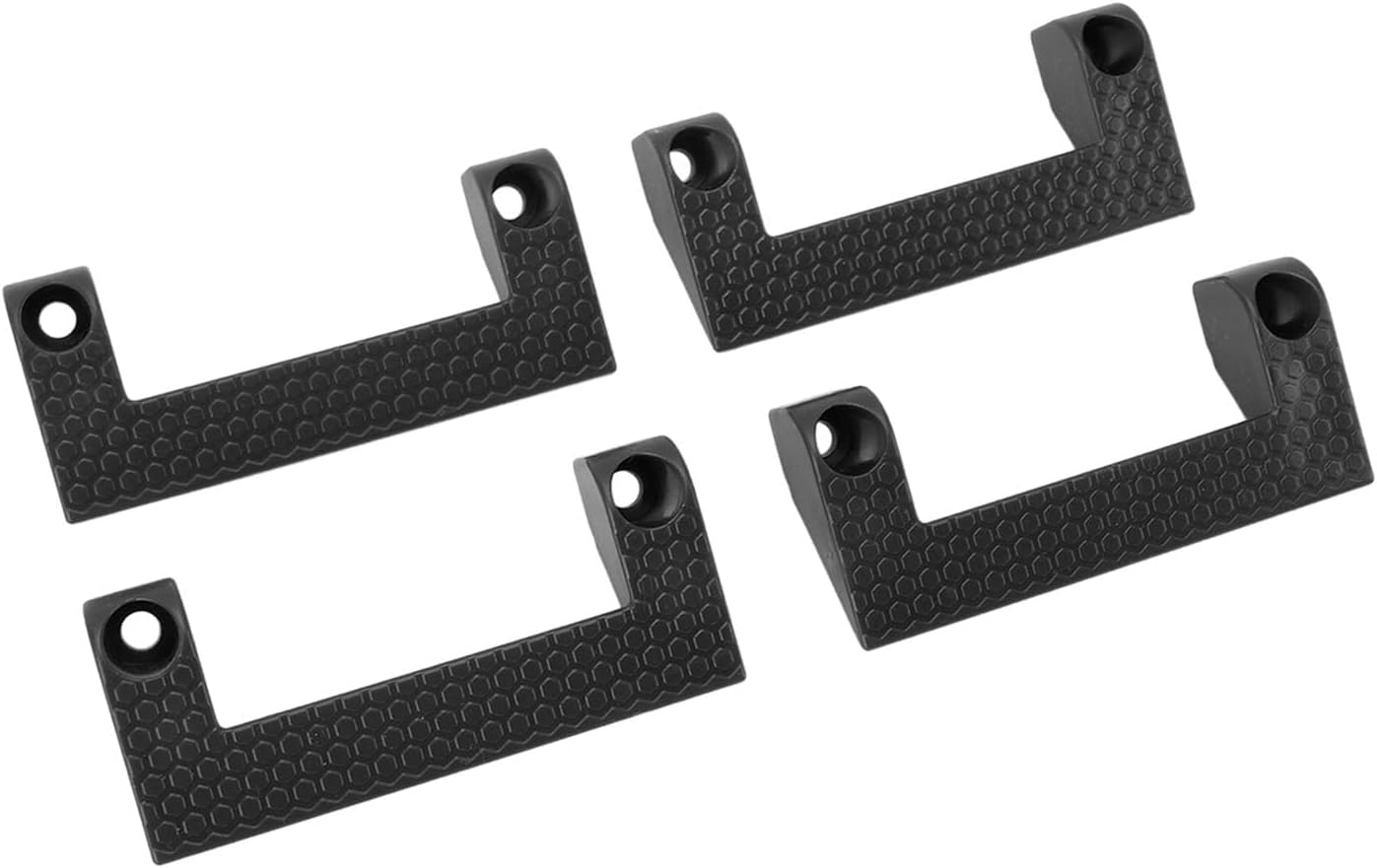 Fdit Premium 4 Piece Tape Measure Holder Set, Power Tool Ladder Storage Holder for Garage Organization, Workshop Accessories
