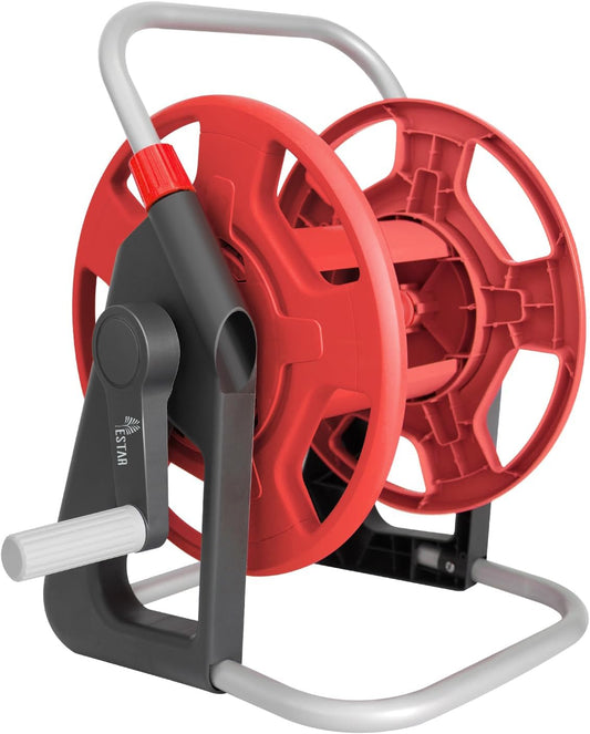 Garden Water Hose Reel Cart,Holds 50-60 Ft of 5/8 Inch Hose, Portable Hose Pipe Holder for Outside