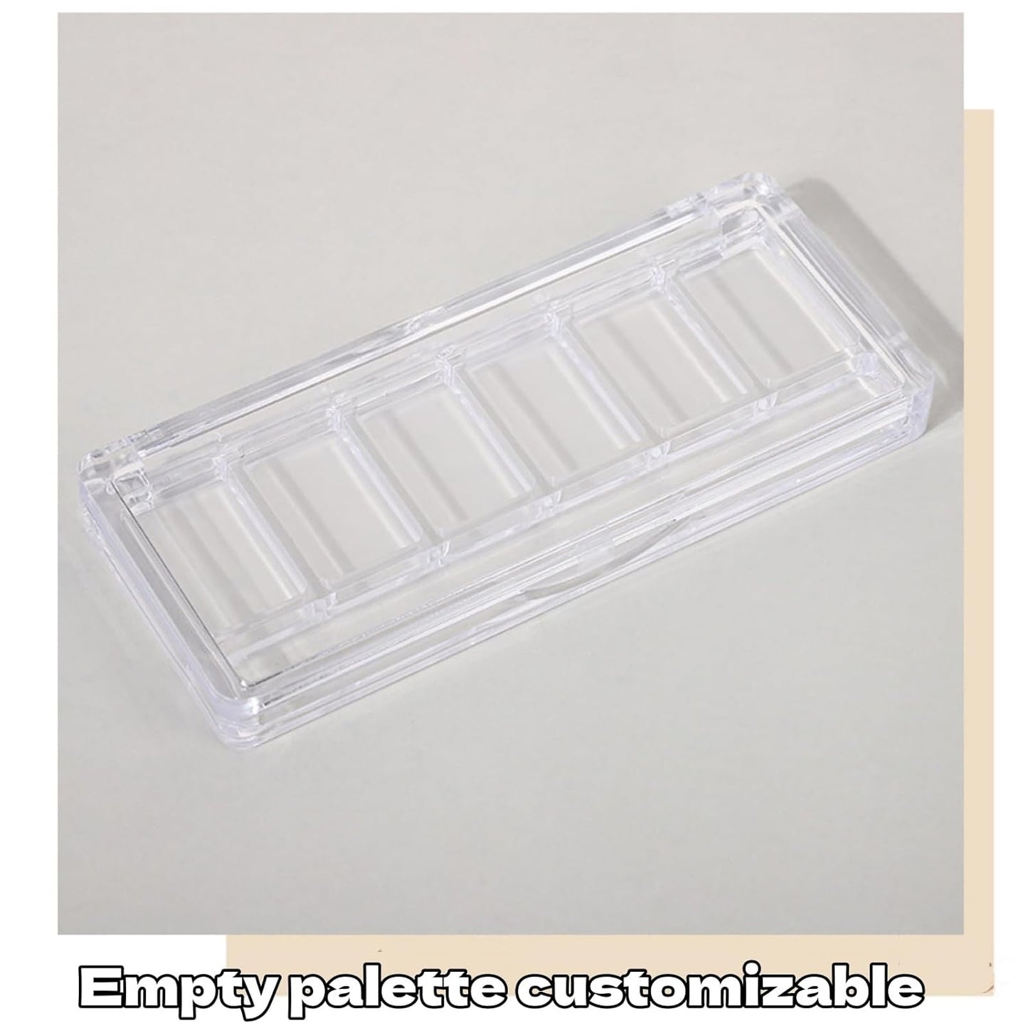 Empty Lipstick Palette Practical Cosmetic Organizer Empty Cosmetic Container Depotting Makeup Containers for Professional Makeup Storage and Display Solutions
