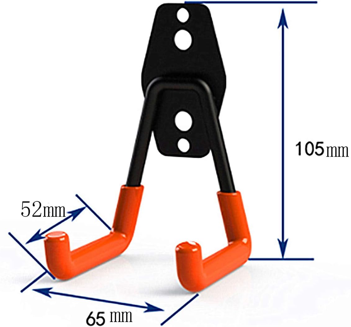 2Pcs Ironing Board Hook - Wall Mount Holder for Laundry & Utility Rooms