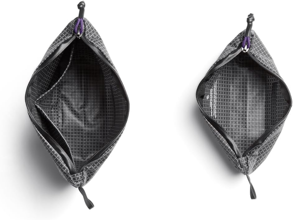 Bellroy Lite Pouch Duo (lightweight pencil case and pouch) - ArcadeGray