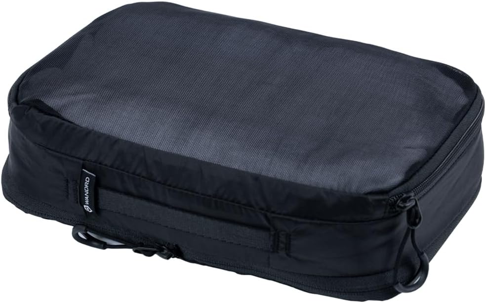 WANDRD Packing Cubes - Medium Packing Cubes for Travel - Suitcase and Luggage Organization and Travel Essentials (Black)