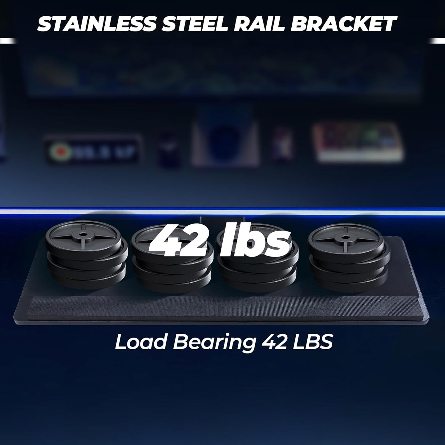 FAHKNS Keyboard Tray Under Desk，Multi-Function Keyboard Tray Adjustable with Mouse Pad & Wrist Rest，Ergonomic Large Size Keypad Tray Holder， Suitable for Office/Game/Home