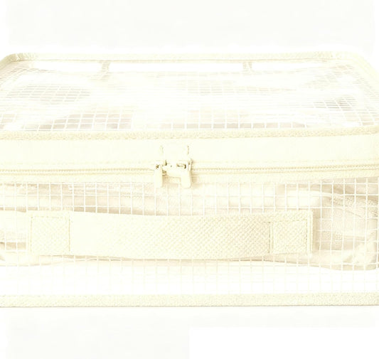 Sheet Organizer, Stackable Container Bag with Handle, Blanket Storage, for Closet, Dorm, Bedroom, Home, Duvet Covers, Blanket, Sweater, Clothing