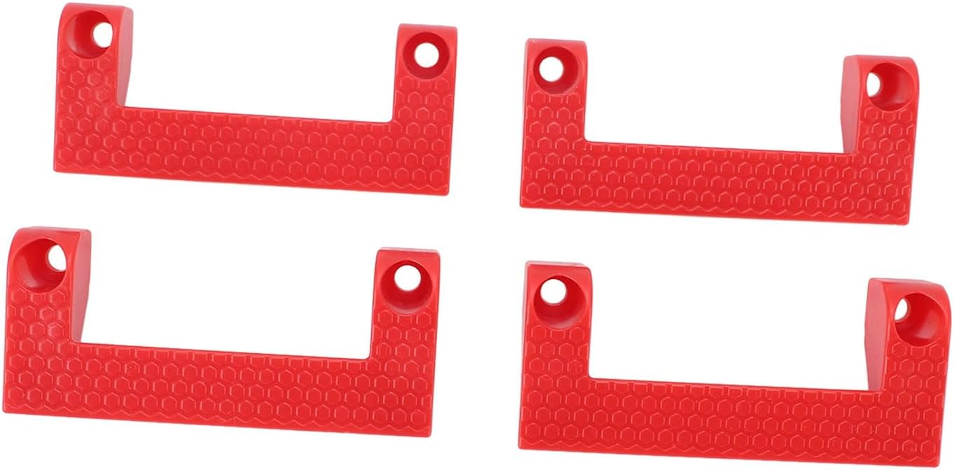 Fdit Premium 4 Piece Tape Measure Holder Set, Power Tool Ladder Storage Holder for Garage Organization, Workshop Accessories