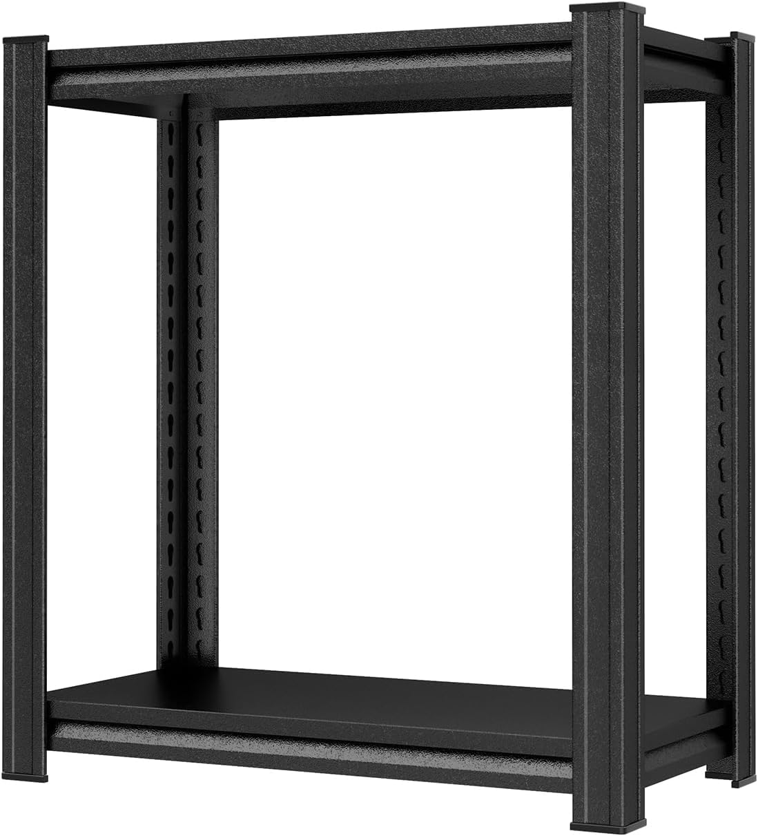 Garage Storage Shelves,5 Tier Shelving Unit, 40 inch Wide, 18” Deep, 78” Tall Organizer Metal Shelf for Basement/Laundry/Pantry Heavy Duty, Adjustable,Easy to Install (2Tier-14"W X12"DX22"H -UPDATE)