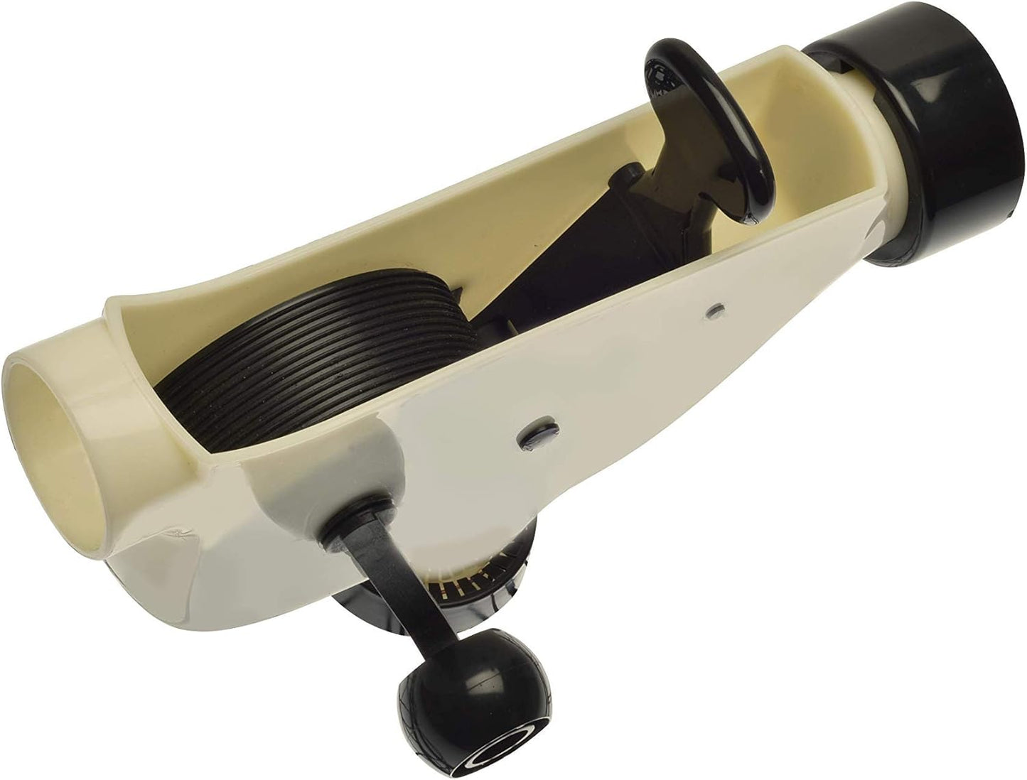 Chromex Extension Cord Reel Winder with 2 Fixed and 1 Swivel Wall Mount Brackets, Transportable from Wall to Wall