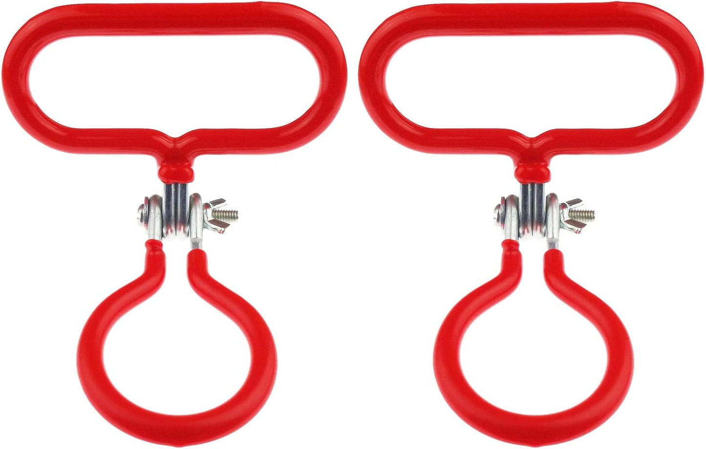 2 Pack Carboy Handle for Smooth Neck 3 Gallon 5 Gallon 6 Gallon 6.5 Gallon Glass Carboys (Red)