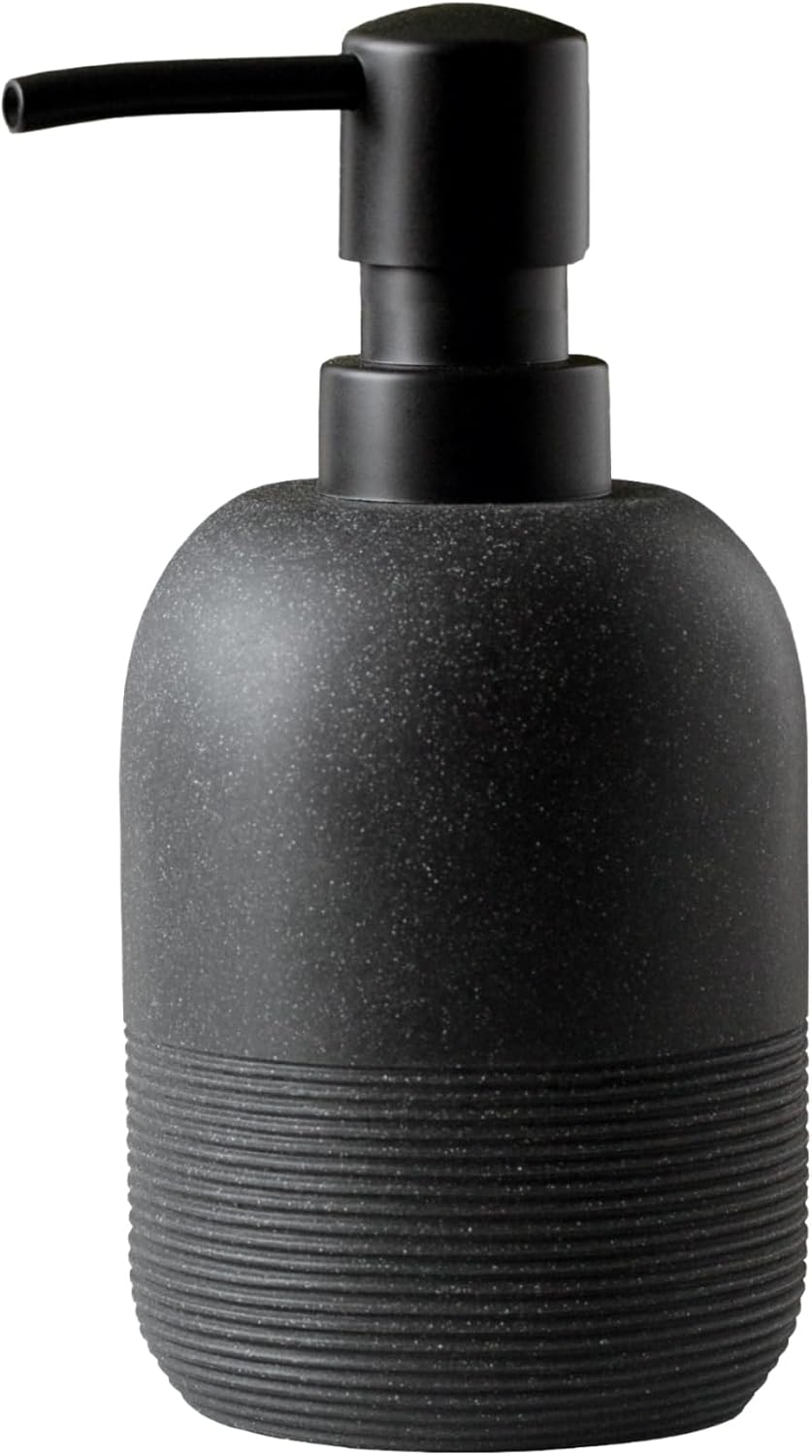 Soap Dispenser Black,Hand Soap Lotion Dispenser for Bathroom Countertop,Soap Dispenser for Kitchen.