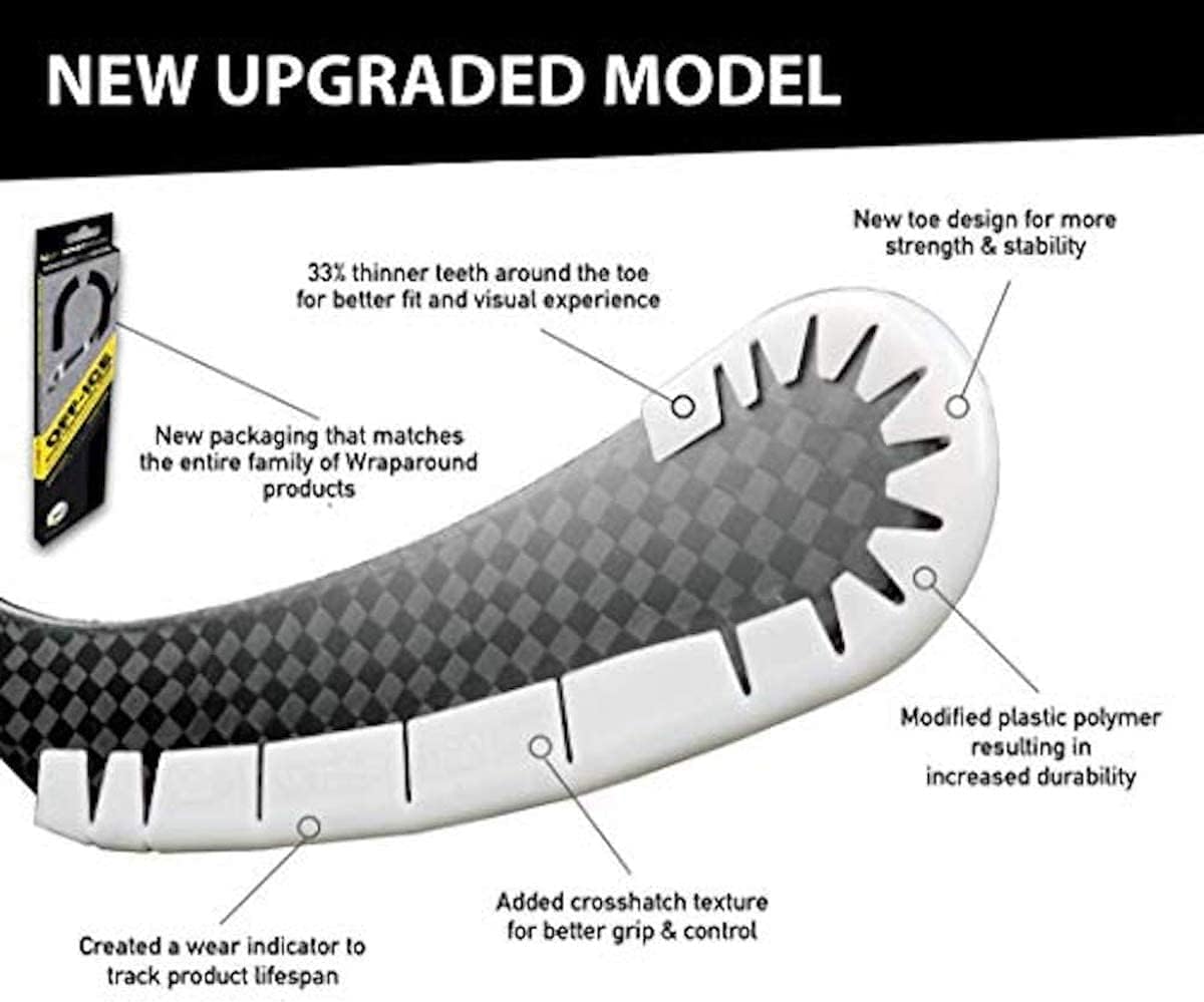 Wraparound Hockey Stick Blade Protector for Off Ice Training - Long Lasting -Cuts to Fit Junior, Senior Sticks - Hockey Training Equipment, Accessories, Gear