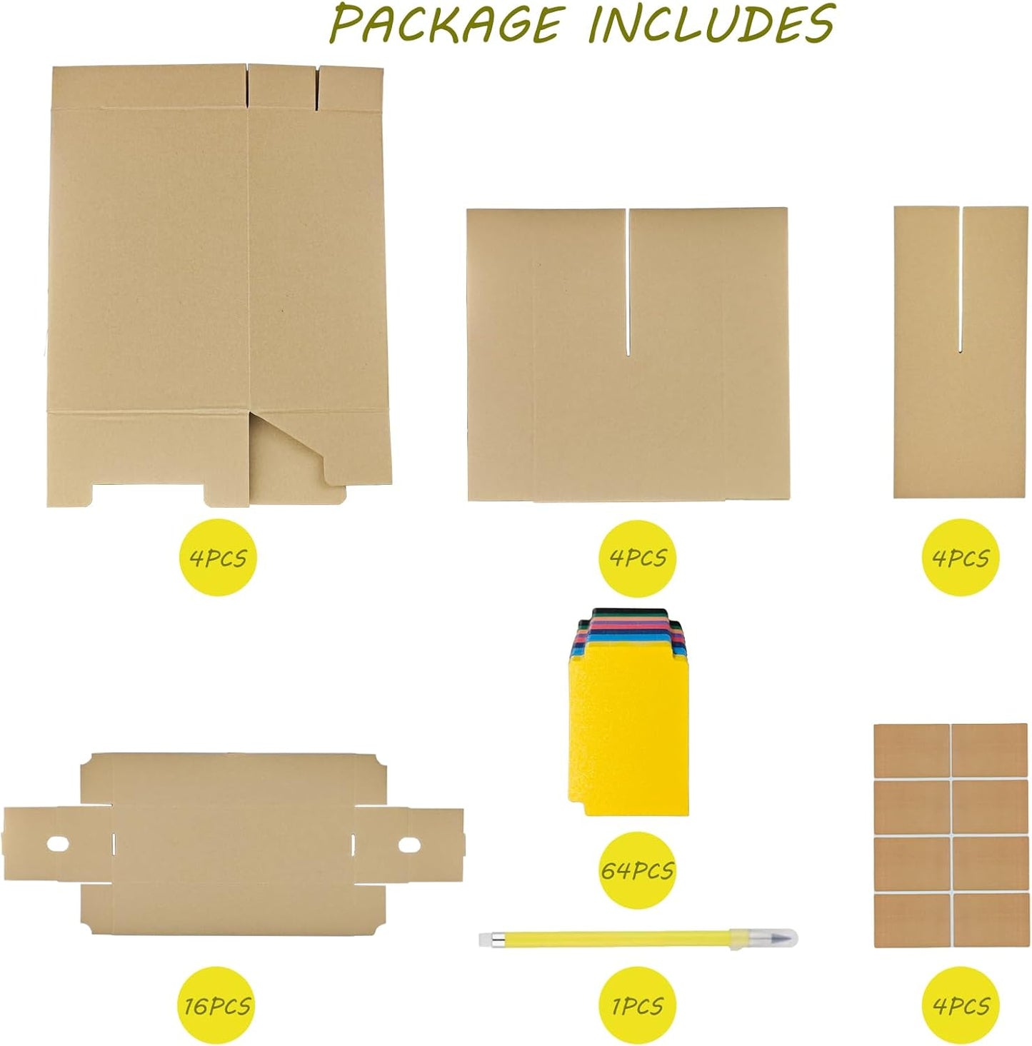 4 Sets Trading Card Storage Boxes, Includes 16-750 CT Boxes & 64 Dividers, 12000+ Trading Cards Organizer for Collectible Card Games, Sports Cards, TCG, with Labels & Pen