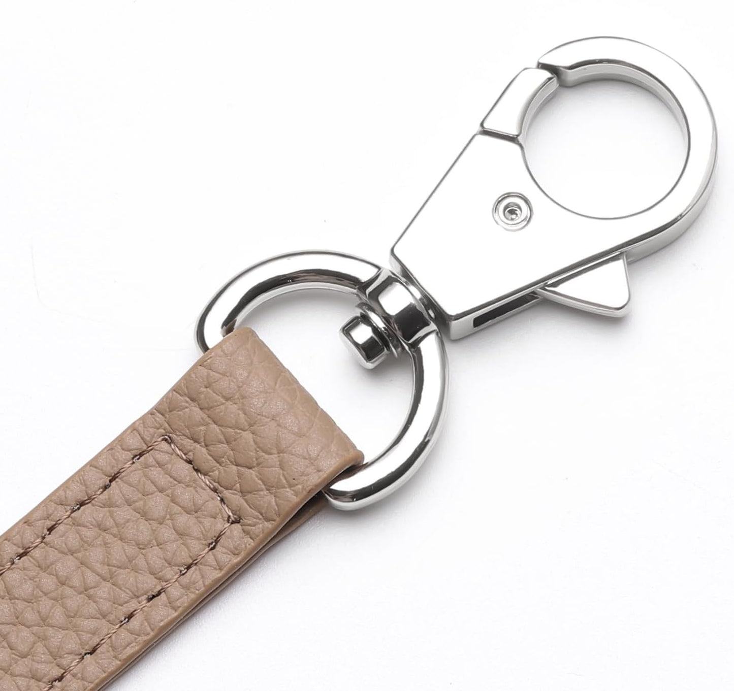 Dog Treat Pouch for Training - Wide Opening & Drawstring Closure, Hands-Free Waist Bag with Belt Clip/Carabiner, Portable Pet Snack Holder for Walking, Hiking (Beige)