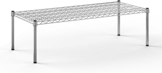 21" Deep x 48" Wide x 14" Height Wire Shelving Kit | 1-Tier | NSF Commercial Storage Rack Unit