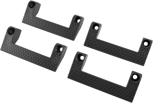 Fdit Premium 4 Piece Tape Measure Holder Set, Power Tool Ladder Storage Holder for Garage Organization, Workshop Accessories