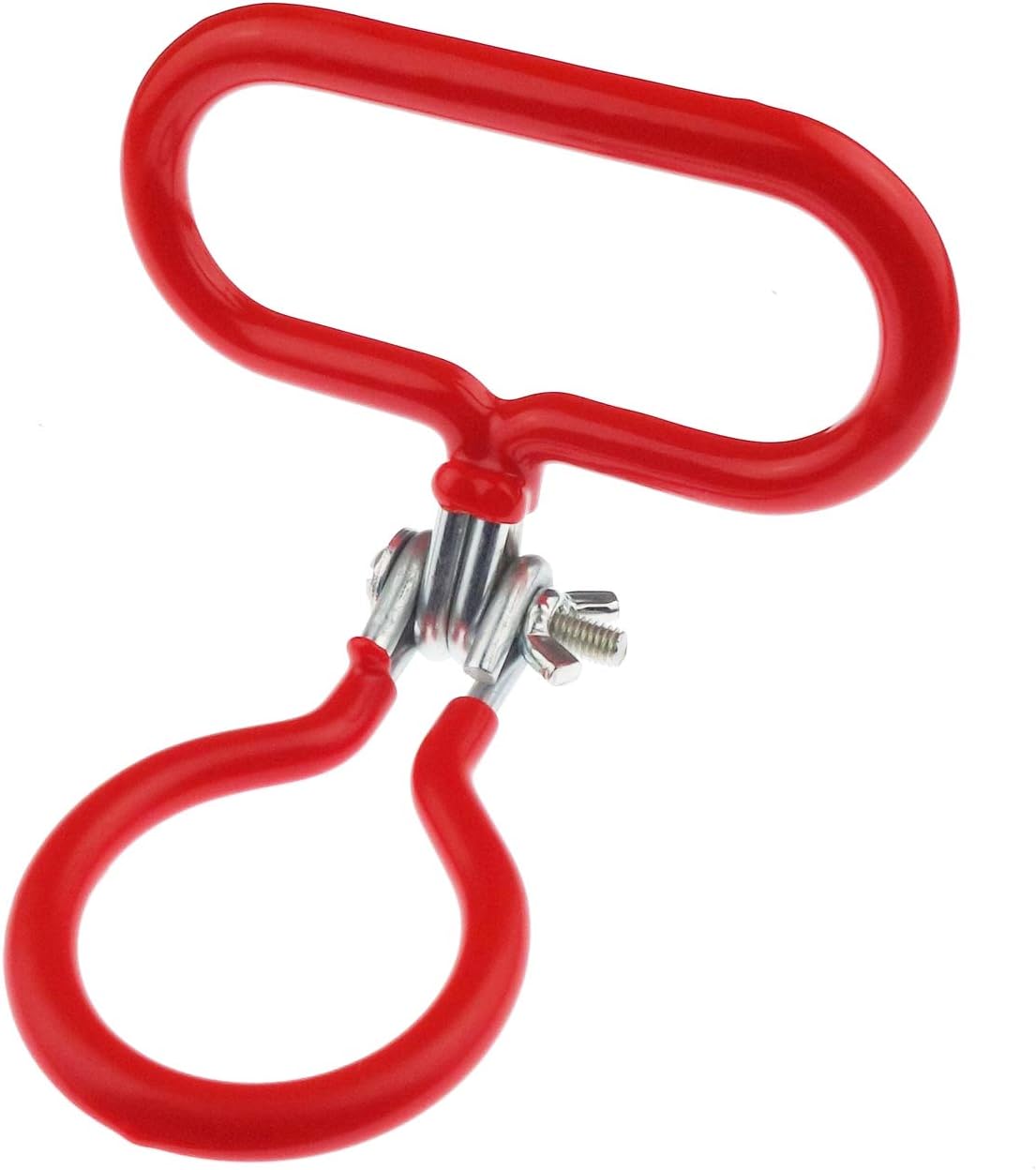 2 Pack Carboy Handle for Smooth Neck 3 Gallon 5 Gallon 6 Gallon 6.5 Gallon Glass Carboys (Red)