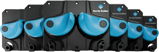 Gravity Grabber - Ultimate Ski & Snowboard Wall Rack | Secure, Non-Slip Storage | Fits Any Ski/Board | Garage Organization | Ski Storage Rack | Snowboard Storage Rack | Winter Gear Organizer | 6 Pck