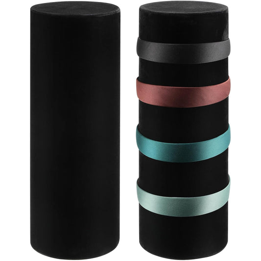 Geetery 2 Pcs Vertical Headband Holder Organizer Hairband Display Stand Headband Stand for Women Hair Hoop Accessories(Black)