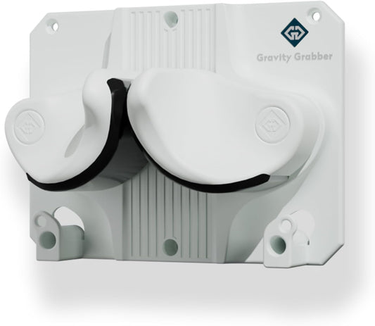 Gravity Grabber - Ultimate Ski & Snowboard Wall Rack | Secure, Non-Slip Storage | Fits Any Ski/Board | Garage Organization | Ski Storage Rack | Snowboard Storage Rack | Winter Gear Organizer | 1 Pck