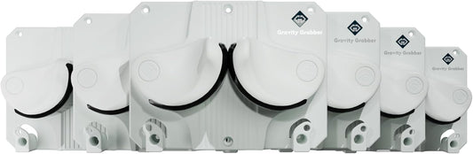 Gravity Grabber - Ultimate Ski & Snowboard Wall Rack | Secure, Non-Slip Storage | Fits Any Ski/Board | Garage Organization | Ski Storage Rack | Snowboard Storage Rack | Winter Gear Organizer | 6 Pck