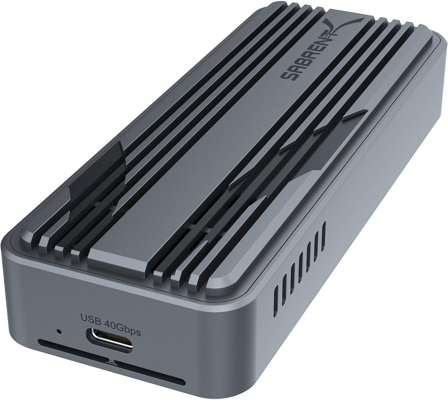 SABRENT USB4 NVMe SSD Enclosure – Tool-Free USB 4.0 M.2 PCIe 4.0 x4 External SSD Case, 3900MB/s, Thunderbolt 3/4 & USB-C Compatible, for 2230/2242/2260/2280 Drives (EC-U4TN)