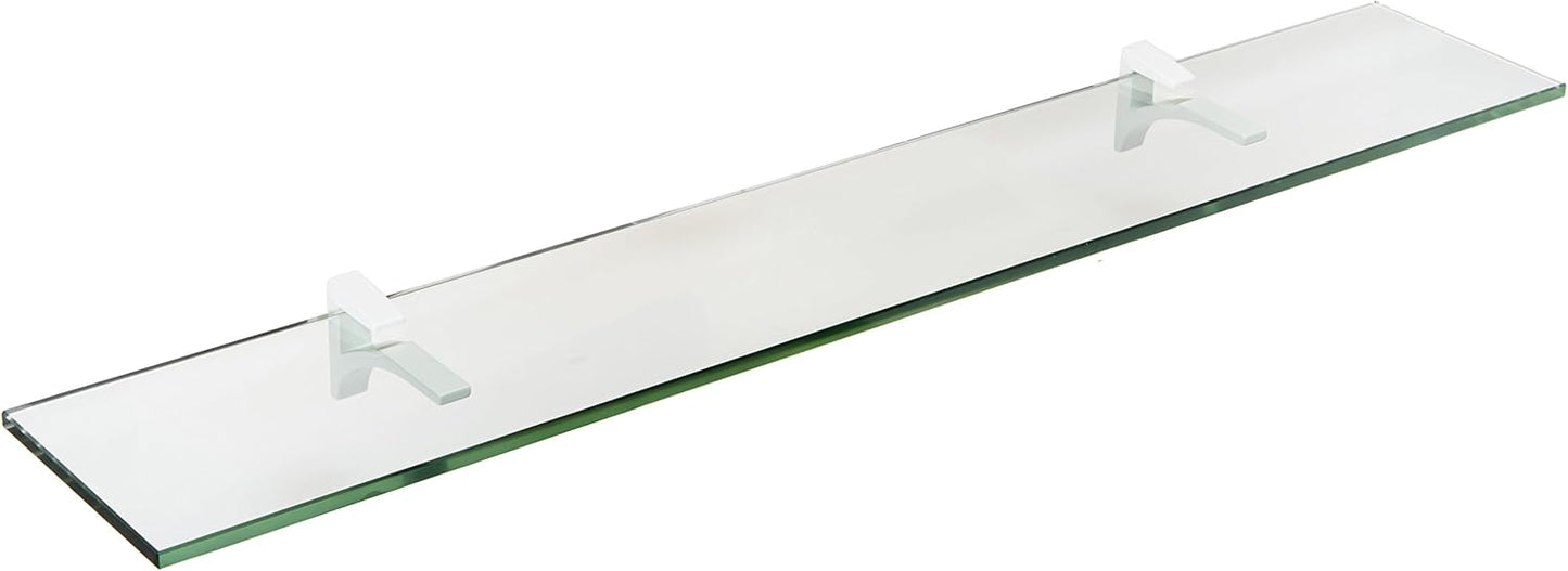 Spancraft Glass C-4.75x30-White Cardinal Glass Shelf, White, 4.75" x 30"