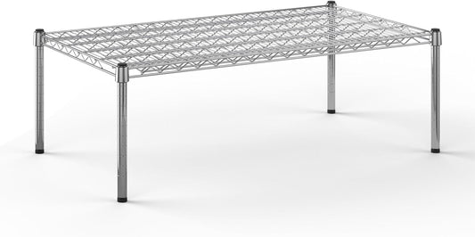 24" Deep x 42" Wide x 14" Height Wire Shelving Kit | 1-Tier | NSF Commercial Storage Rack Unit