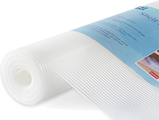 Thickened Shelf Liner, 11.8 in x 20 FEET Non-Slip Cabinet Liner, Washable Oil-Proof Contact Paper for Kitchen Drawer, Cabinet, Shelves, Refrigerator, Storage, Desks, Non Adhesive