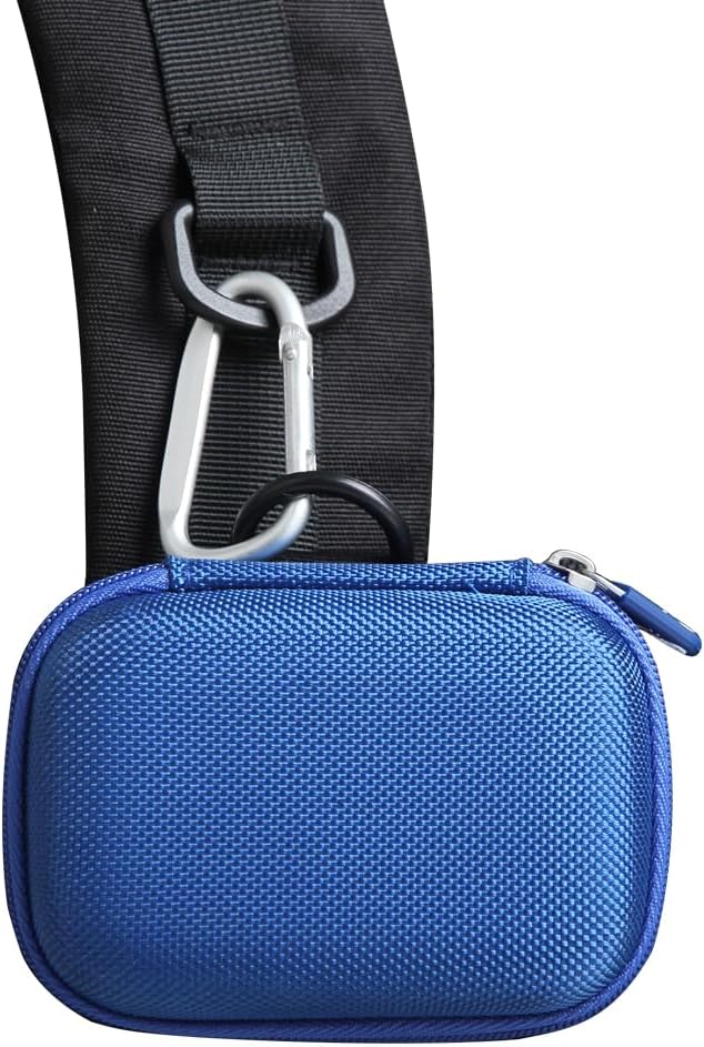 Hermitshell Hard Travel Case for Samsung T7 Shield 2TB / 1TB / 4TB, Portable SSD, USB 3.2 Gen2 External Solid State Drive (Blue, Case for 1 Hard Drives)