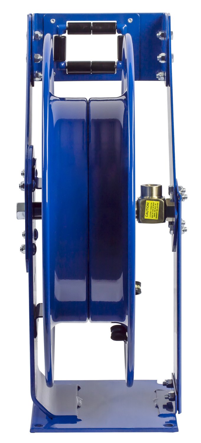Coxreels TSHL-N-575 Supreme Duty Spring Rewind Hose Reel for air/Water/Oil: 3/4" I.D., 75' Hose Capacity, Less Hose, 300 PSI