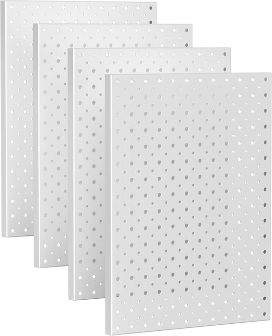 Ultrawall Metal Pegboard Panels, Pegboard Wall Organizer, Peg Boards for Wall, Garage Tool Storage Organization, 12"X16", 4pcs, Gray