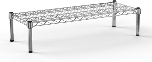 14" Deep x 36" Wide x 8" Height 1-Tier Wire Shelving Kit | NSF Commercial Storage Rack Unit
