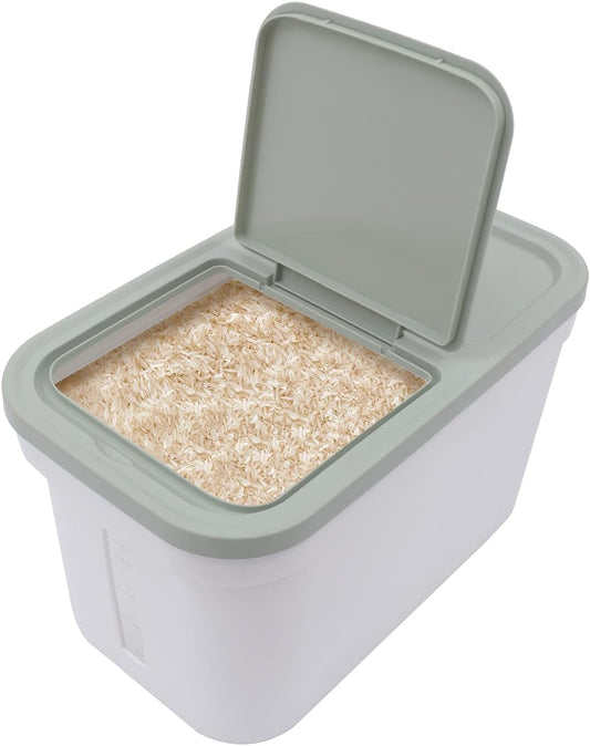 Large Storage Container 22lbs Rice Dispenser Large Rice Cereal Storage Flour Container, Rice Dispenser, Airtight Container For Food