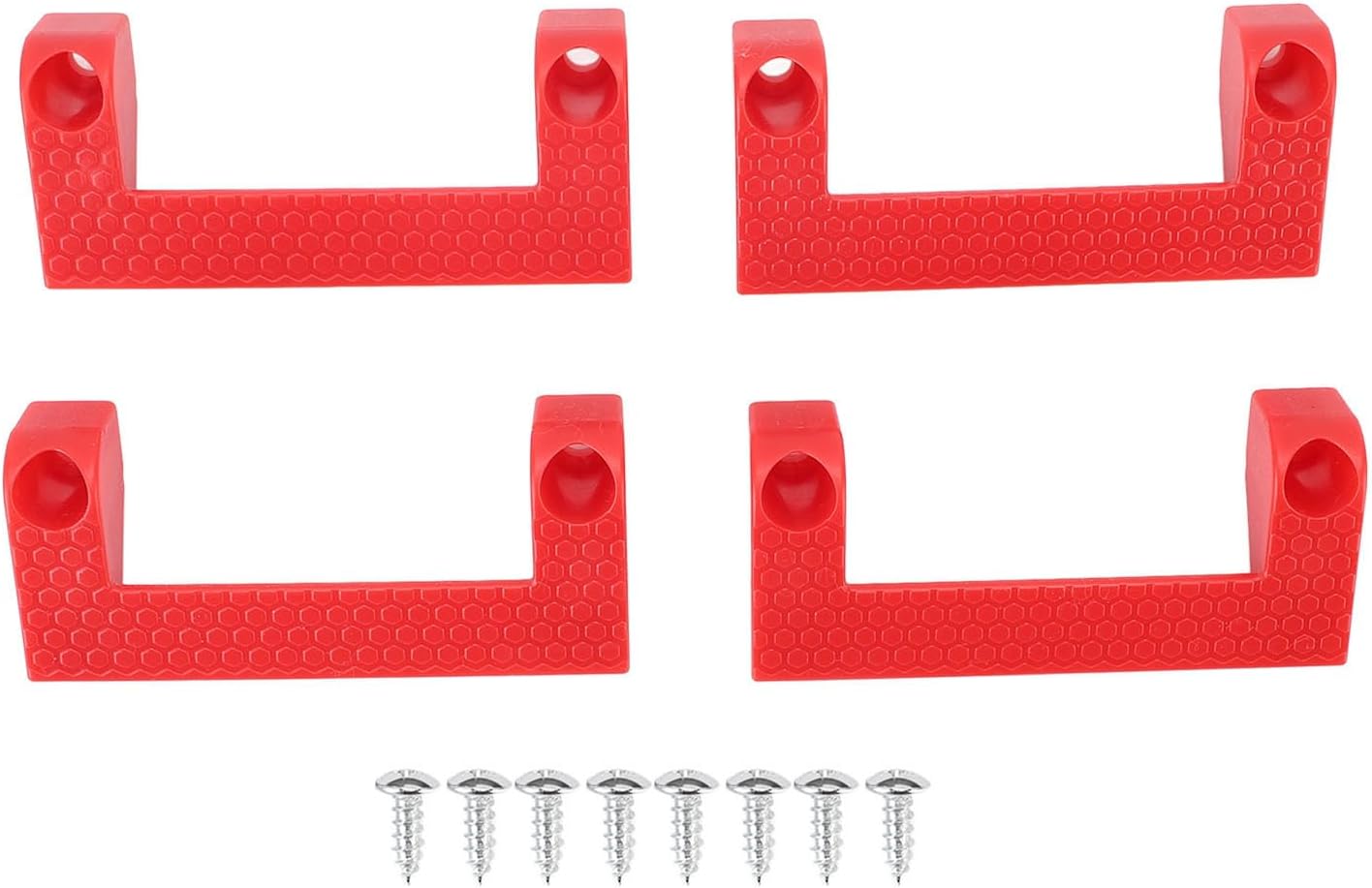 Fdit Premium 4 Piece Tape Measure Holder Set, Power Tool Ladder Storage Holder for Garage Organization, Workshop Accessories