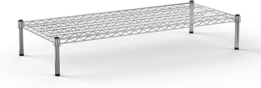 21" Deep x 48" Wide x 8" Height Wire Shelving Kit | 1-Tier | NSF Commercial Storage Rack Unit