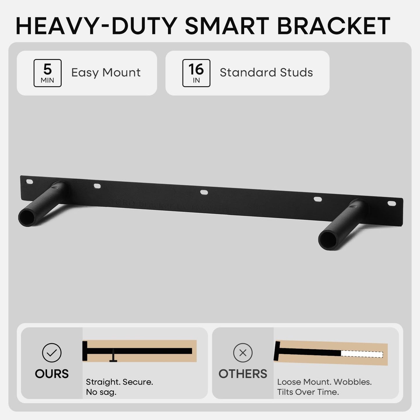 Homeforia 24inch Oak Floating Shelf for Wall, High End Solid Real Wood 24 inches Long Floating Shelves for Bathroom, Honey Oak Wooden Floating Shelves, Heavy Duty Bracket, 24 X 6.5 X 1.75 in, Set of 2