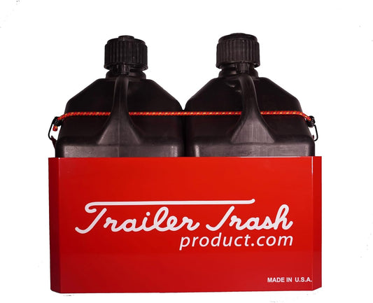 Fuel Jug Holder (Double) by: Trailer Trash, made in the USA