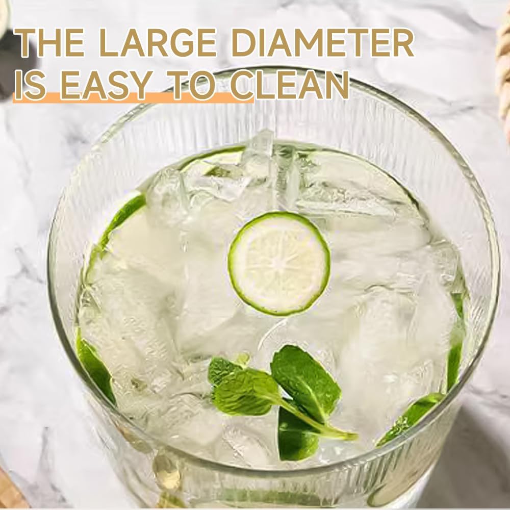 Beverage Dispenser, 1.5 Gallon Glass Drink Dispenser with Stand, Glass water dispenser with Spigot, Large Drink Dispensers for Parties,Bars,Restaurants, 5L