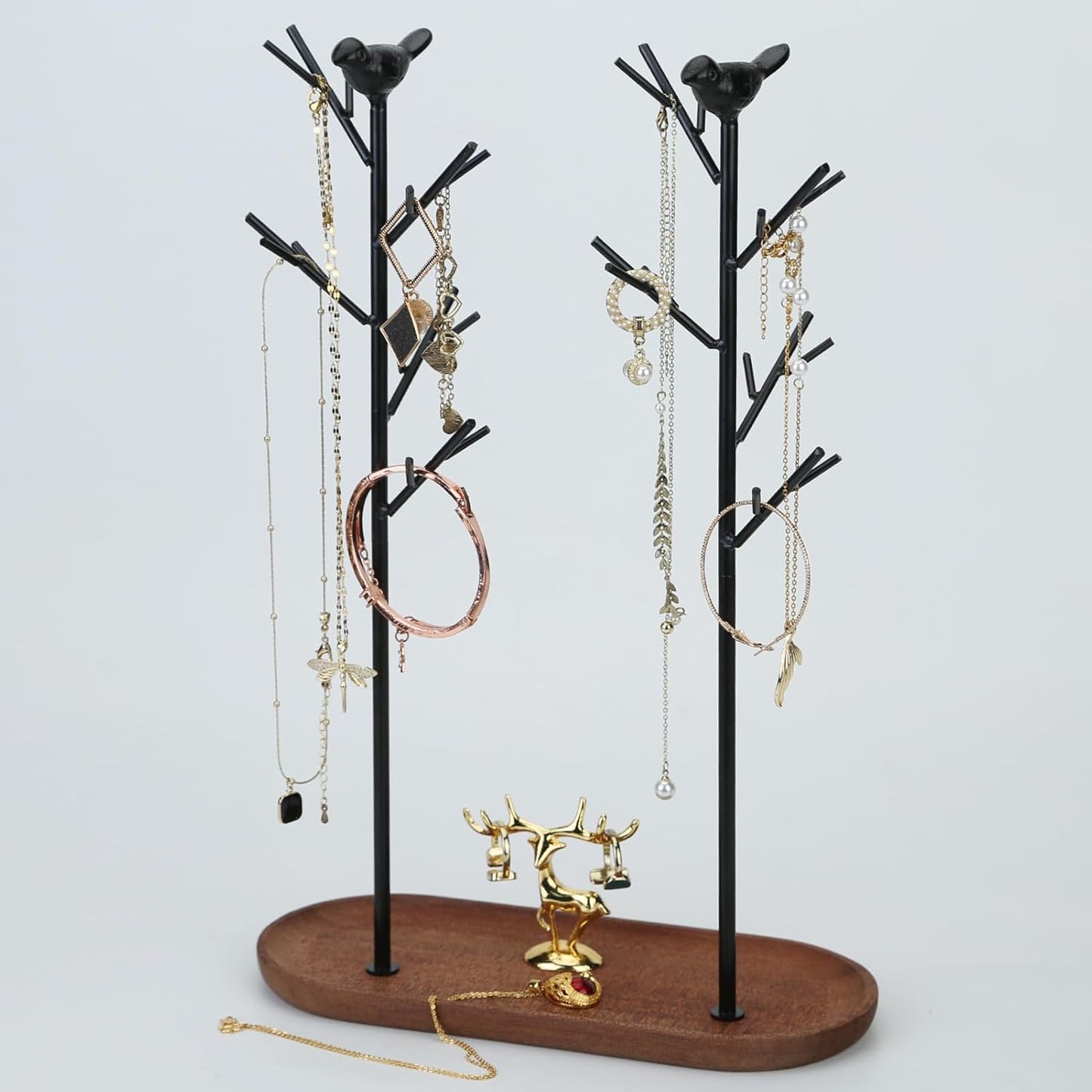 Branch Jewelry Rack Tree Tower Rack Hanging Organizer for Ring Earrings Necklace Bracelet,Suitable for living rooms, bathrooms,offices,etc.