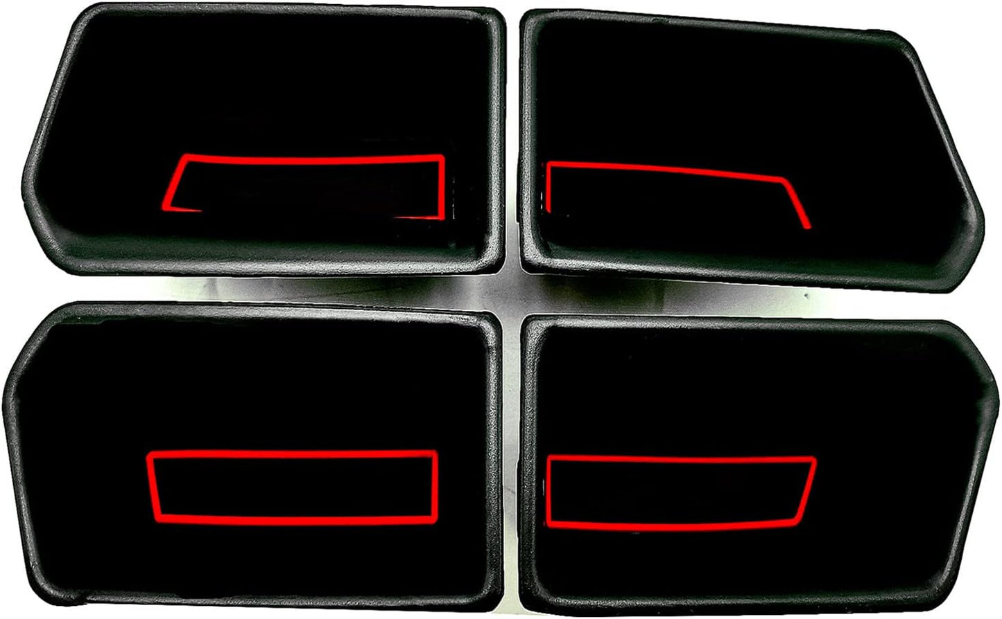 Door Grab Handle Storage Box Organizer Tray Accessories fit for VW Atlas and Cross Sport 2018 2019 2020 2021 2022 2023 (Not fit for 2024) (Handle Organizer)