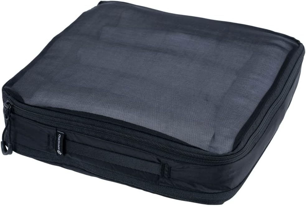 WANDRD Packing Cubes - Large Packing Cubes for Travel - Suitcase and Luggage Organization and Travel Essentials (Black)