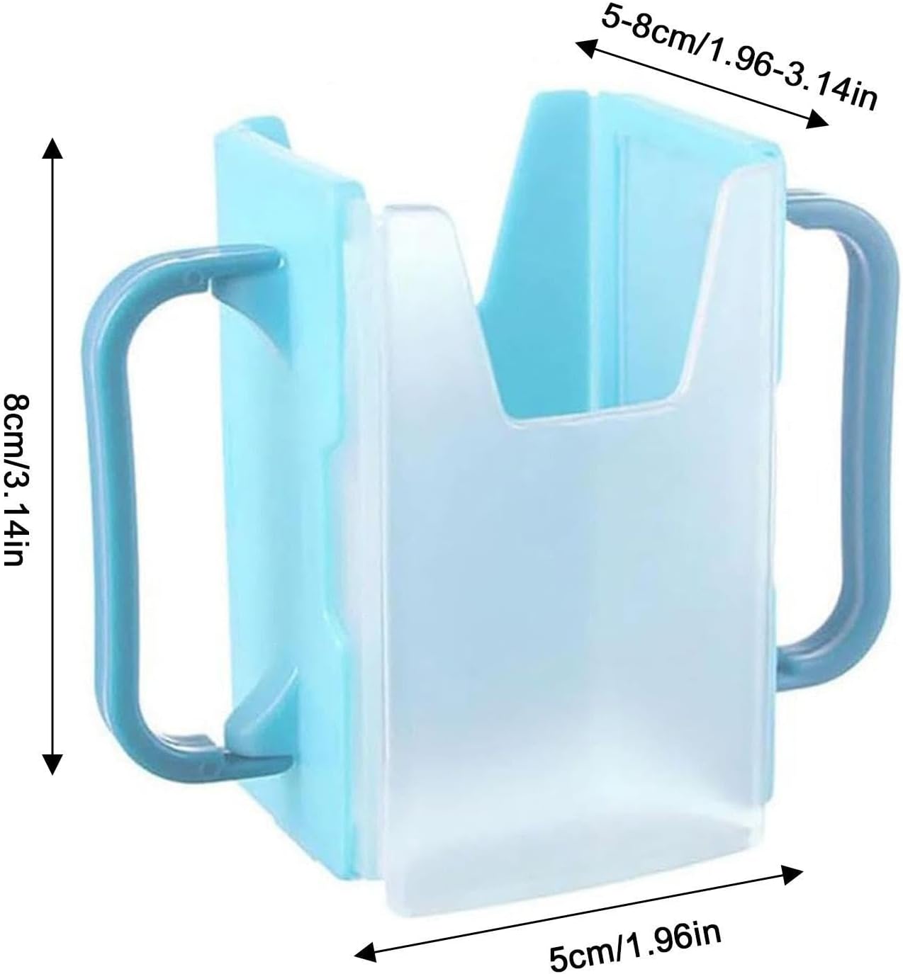 Juice Box Holder - Portable Toddler Drink Pouch Holder, Squeeze Proof Milk Pouch Holder | Reusable Milk Carton Cup Holder, Adjustable Juice Bag Holder, Milk Cup Holder Peerfect for Kids and Toddler