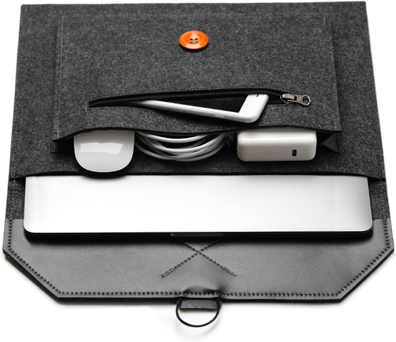 Laptop Sleeve Protective Case 11inch/13inch/15inch Shock Storage Bag for Business Travel Meeting